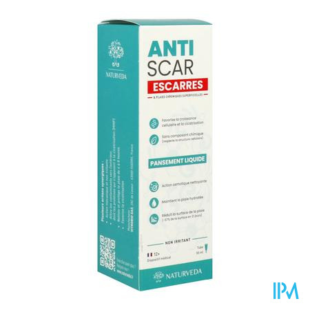 Antiscar Escarres Pansement Liquide 50ml - La Réponse Médicale