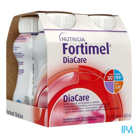Fortimel Diacare Bouteille 200g X4 - La Réponse Médicale