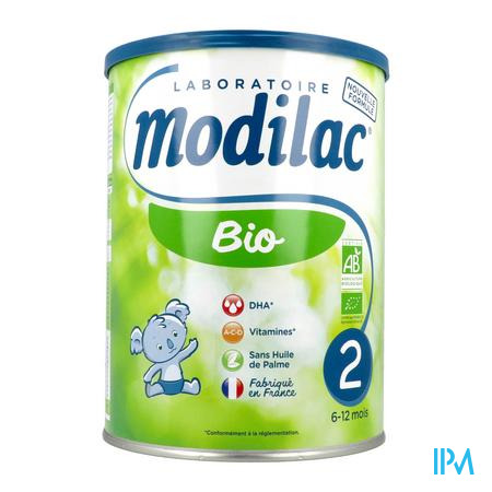 Modilac Bio 2eme Age Poudre 800g