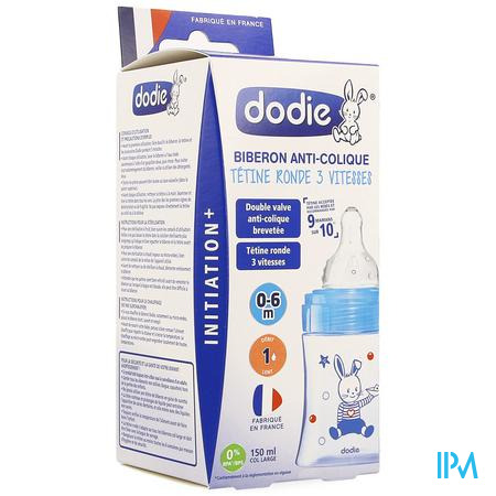 Dodie Biberon anti colique 150ml 0-6mois