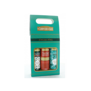 LE COMPTOIR DU BAIN lot de savon de Marseille 3*100 mL